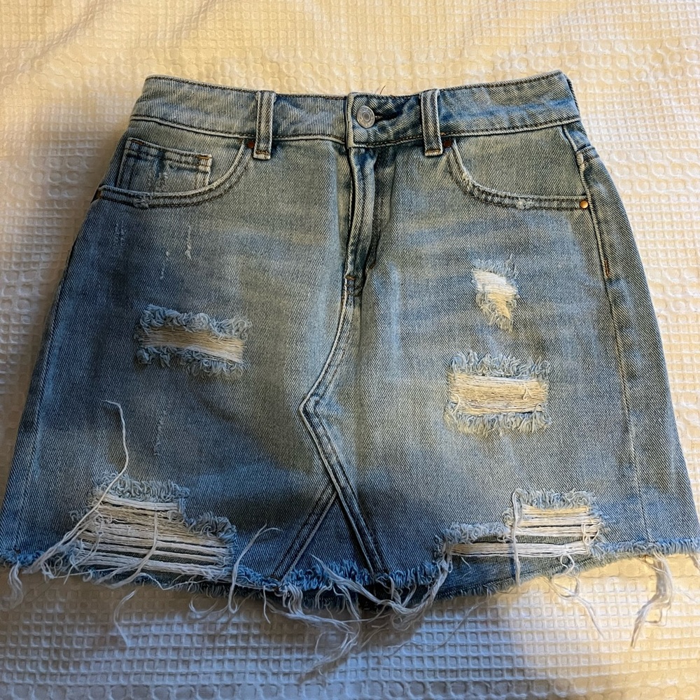 Denim skirt